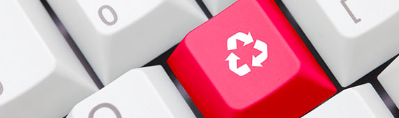 Online service portal for waste management