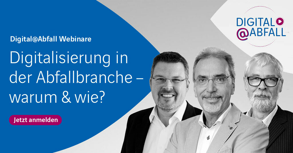 Webinare Digitalisierung der Abfallwirtschaft