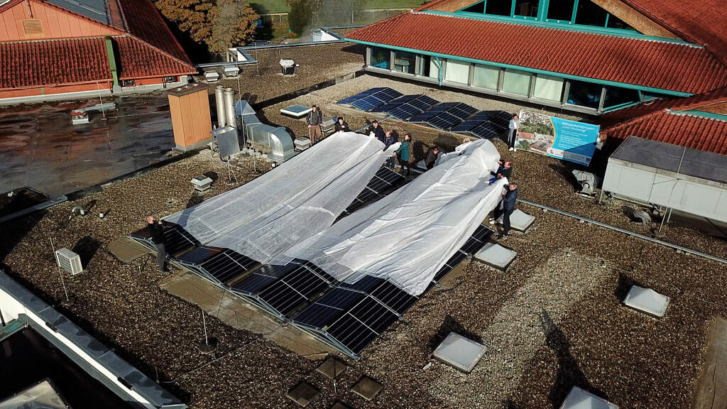 Enthüllung PV-Anlage Blaustein Cool Running 15. Oktober 2021