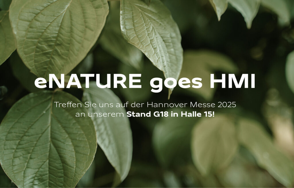 eWaste bringt eNATURE zur HMI – Treffen Sie uns auf der Hannover Messe 2025!